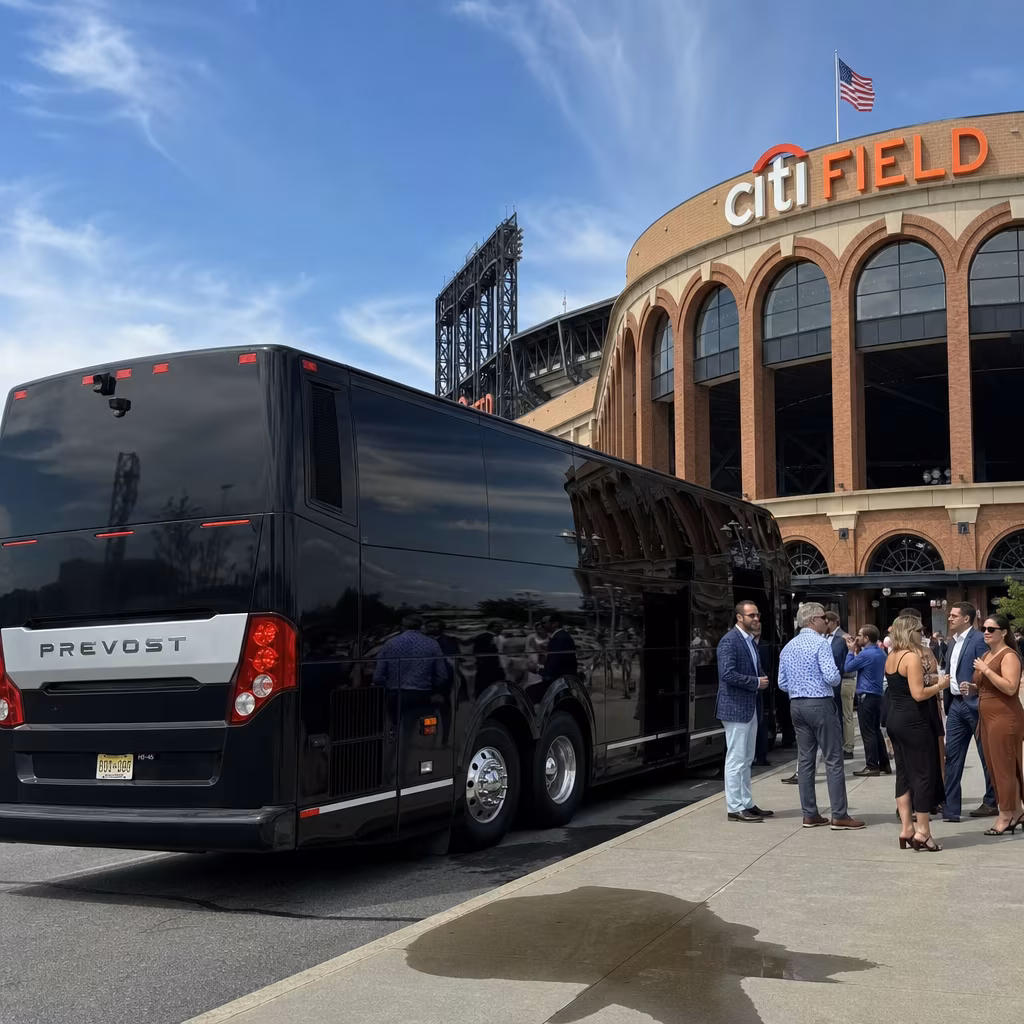 Rent a Bus to Citi Field from Jersey City