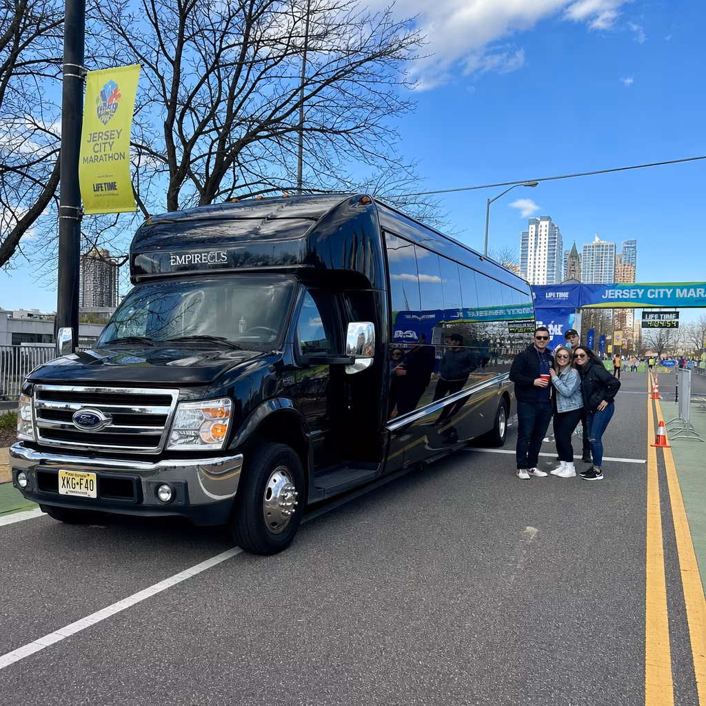 Rent a Bus to the Jersey City Marathon