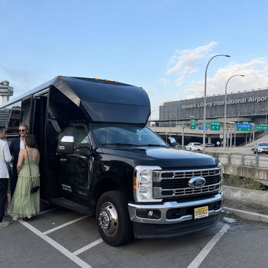 Rent a Bus to Newark Liberty Airport (EWR)