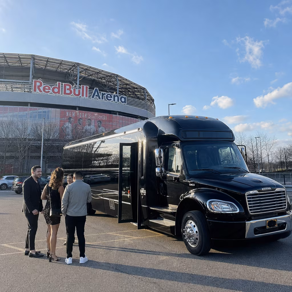 Rent a Bus to Red Bull Arena (Sports Illustrated Stadium)