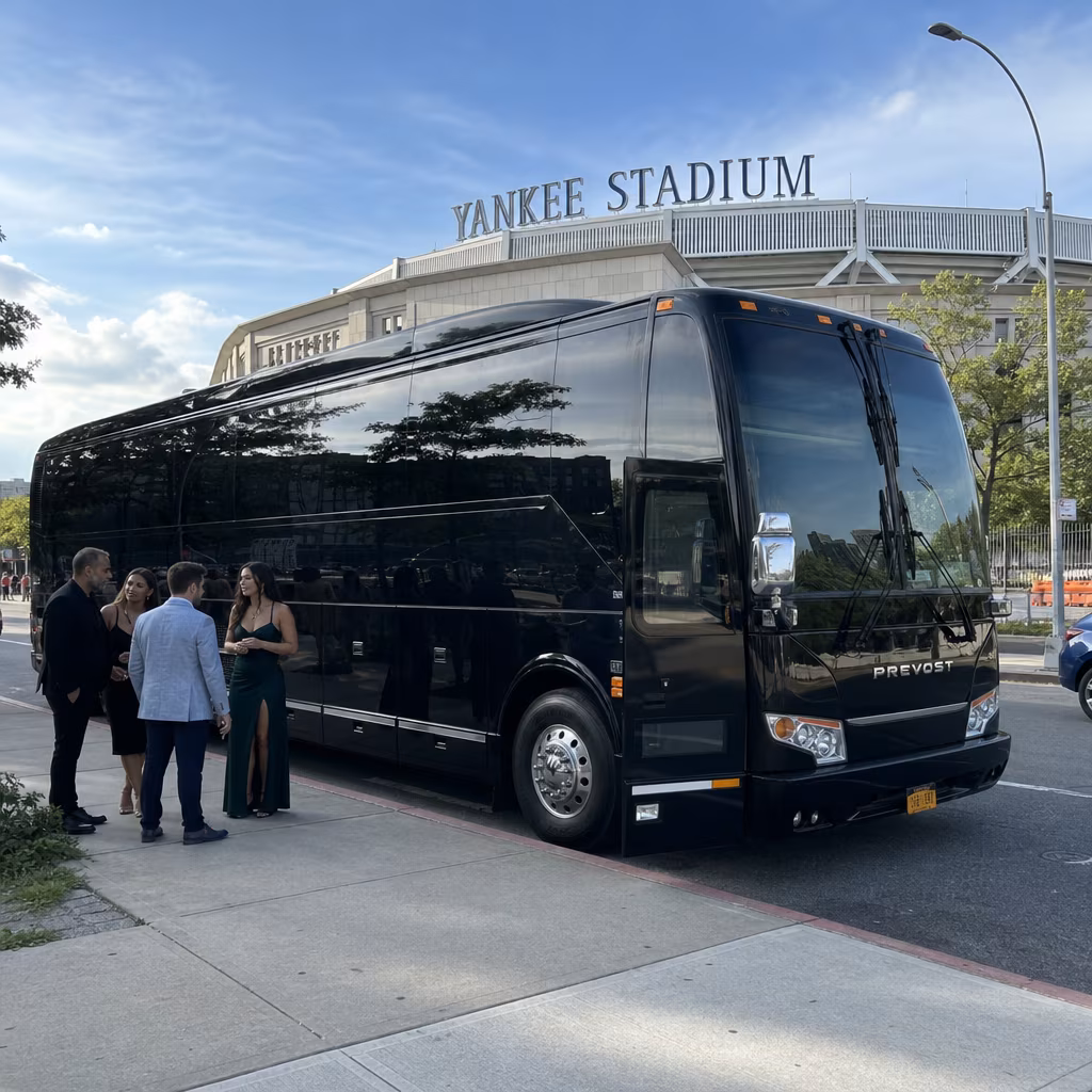 Rent a Bus to Yankee Stadium from Jersey City