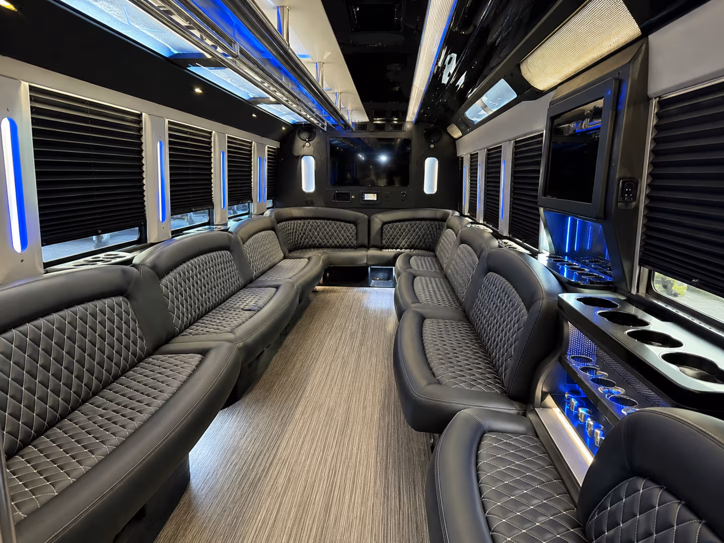 Jersey City Bachelor & Bachelorette Transportation party bus exterior