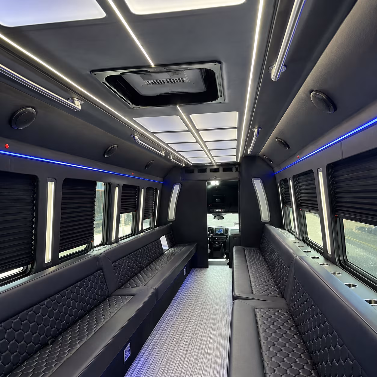 Jersey City Birthday, Sweet 16, & Quinceañera Transportation party bus exterior