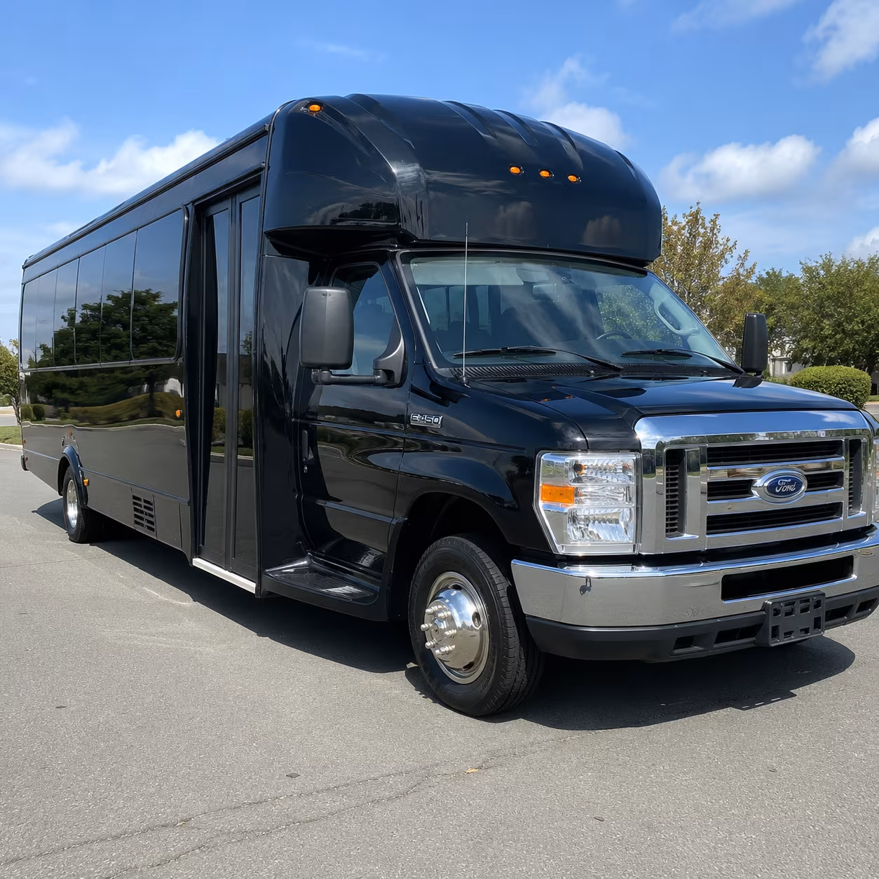 Jersey City Concert & Music Festival Transportation party bus exterior