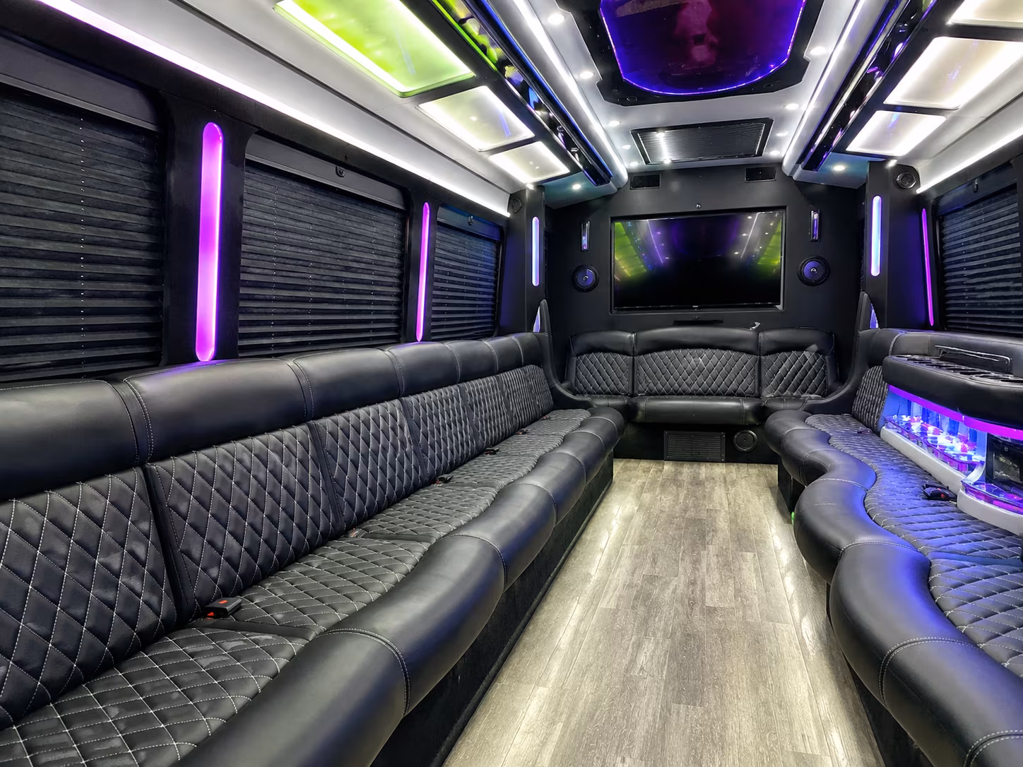 Jersey City Concert & Music Festival Transportation party bus exterior