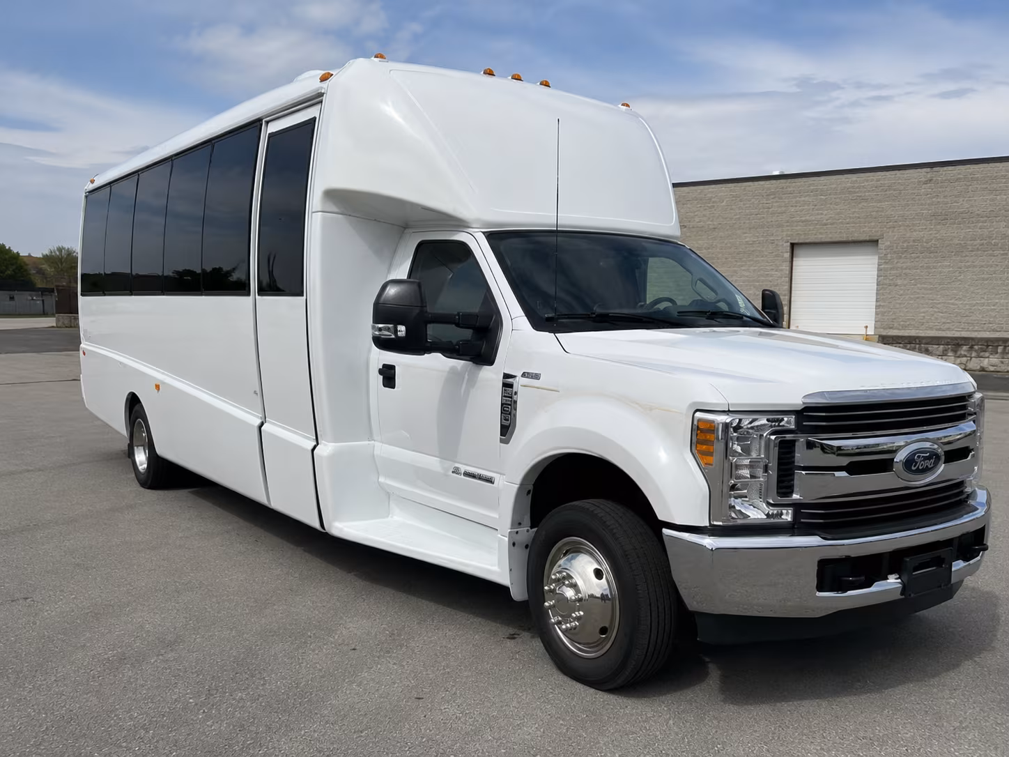 Jersey City Corporate Transportation party bus exterior