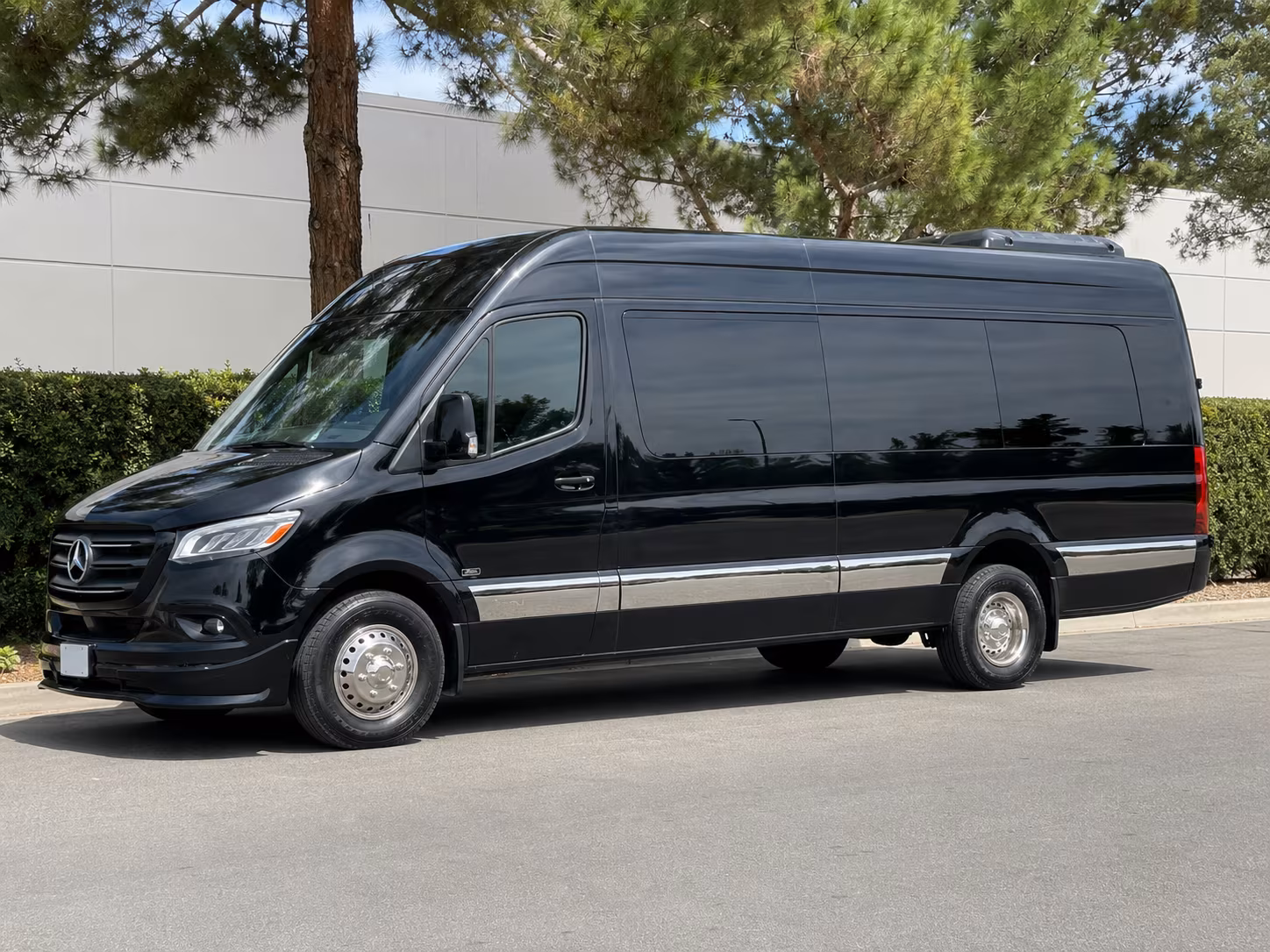 Jersey City Corporate Transportation party bus exterior