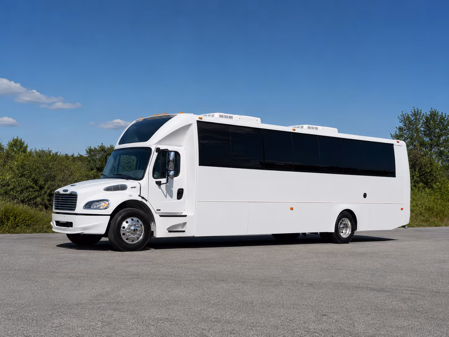 Jersey City Private Event Transportation party bus interior