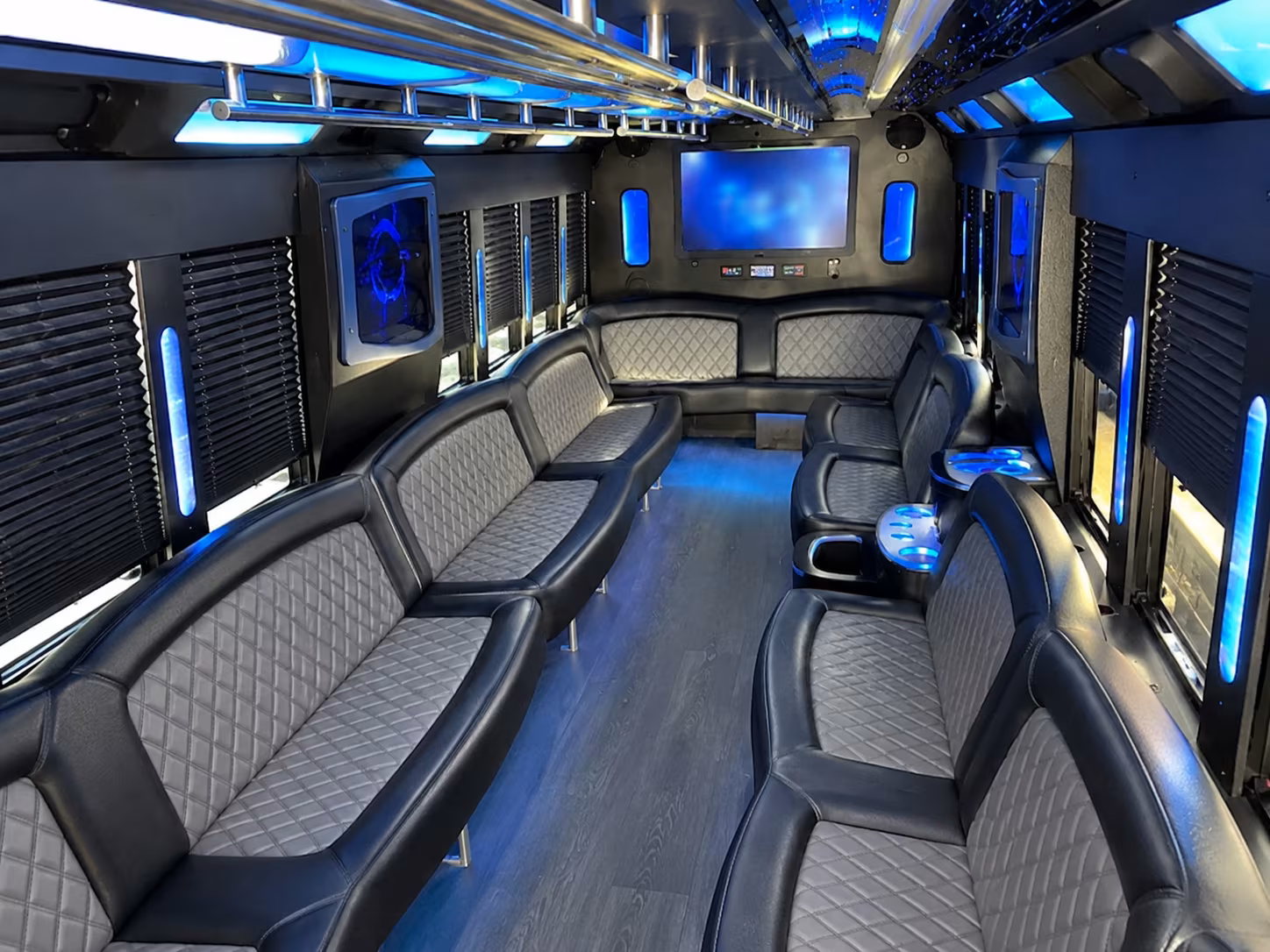 Jersey City Prom & Homecoming Transportation party bus exterior