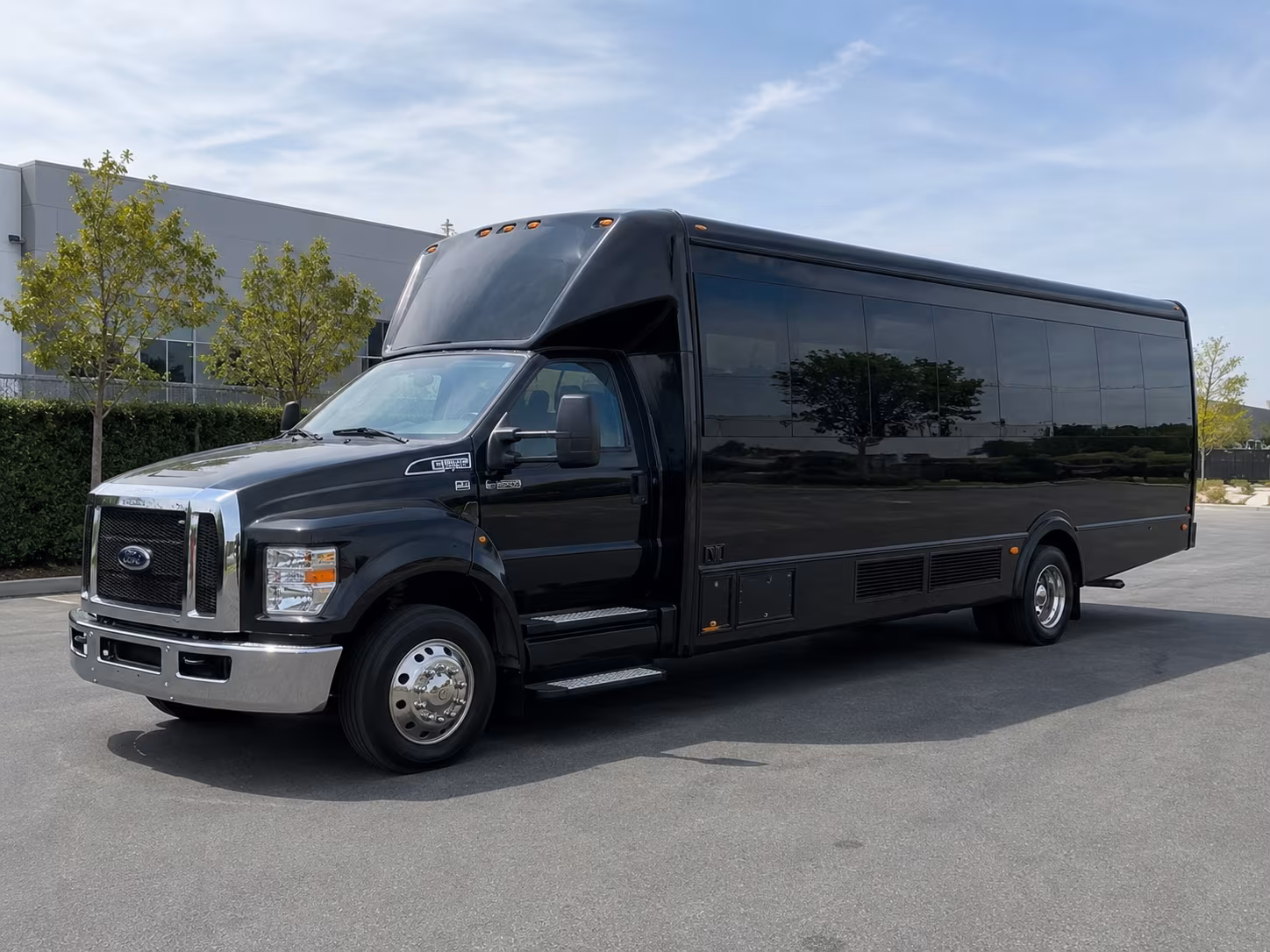 Jersey City Prom & Homecoming Transportation party bus exterior
