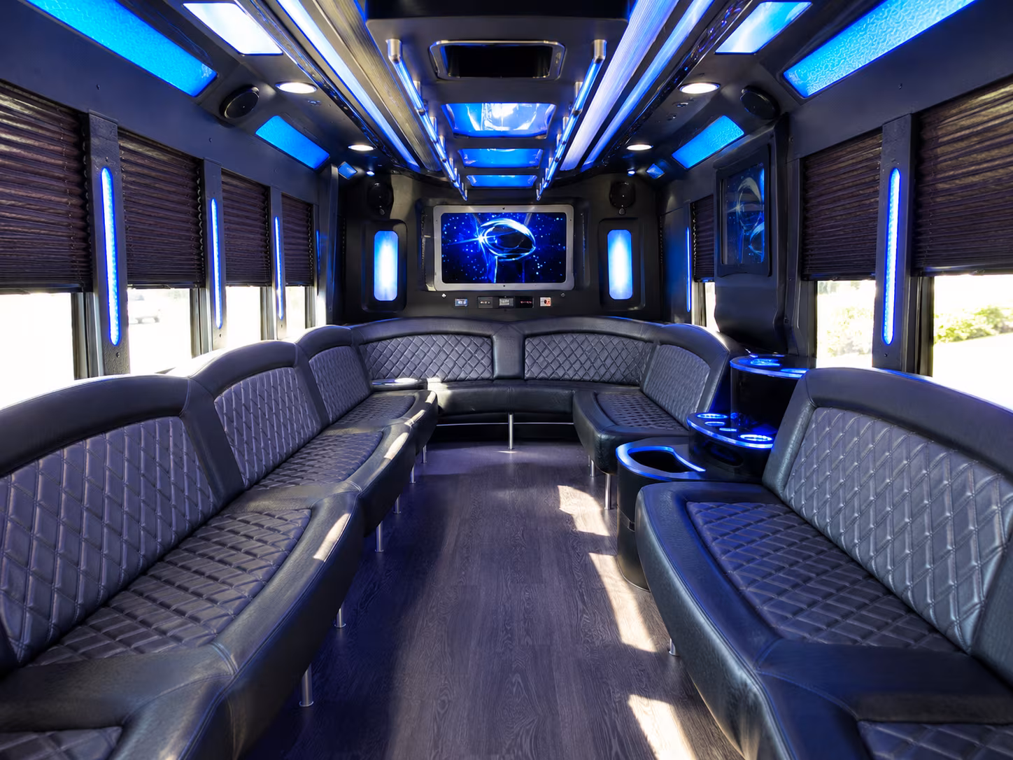 Jersey City Prom & Homecoming Transportation party bus exterior