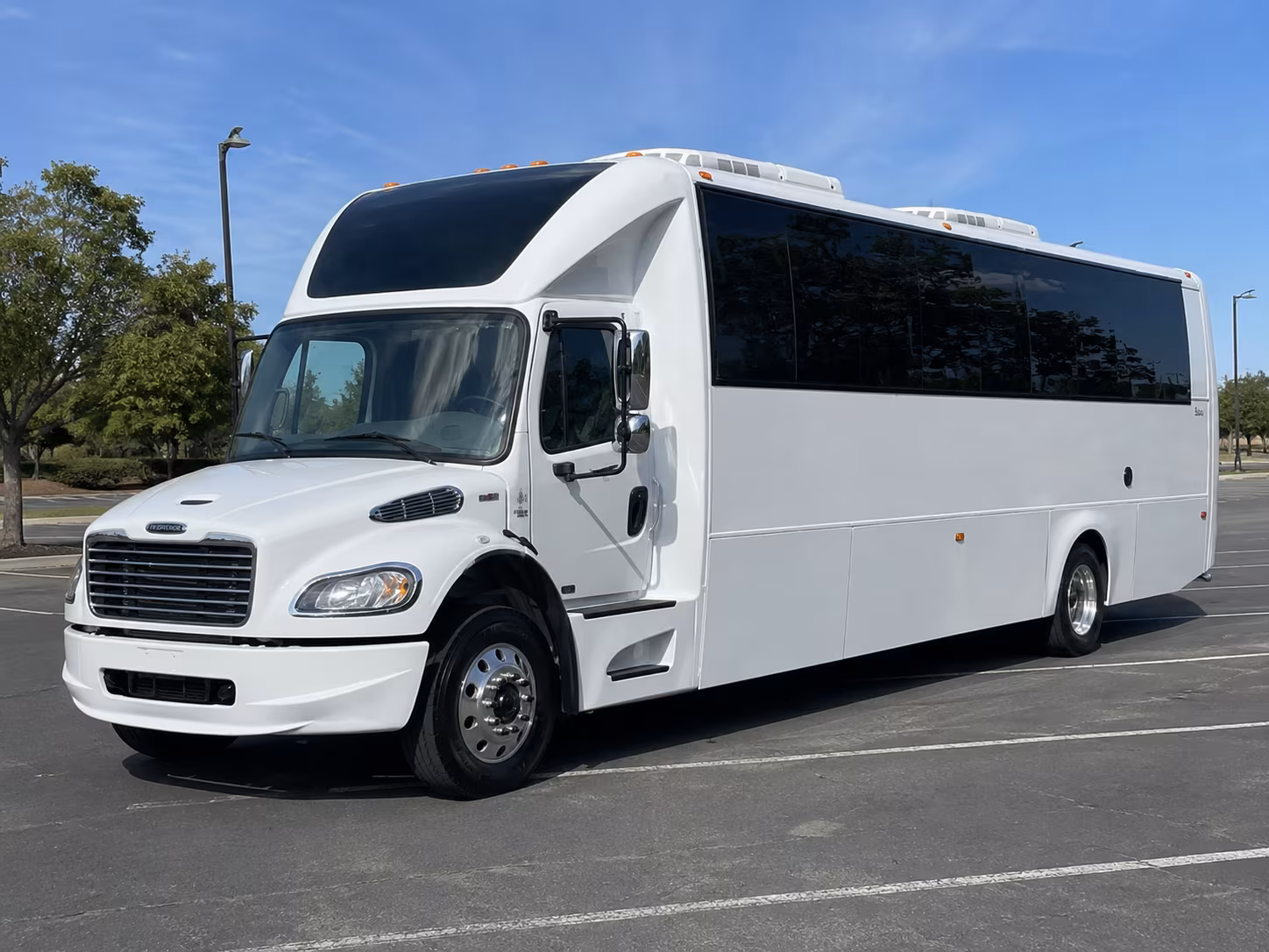 Jersey City Prom & Homecoming Transportation party bus exterior