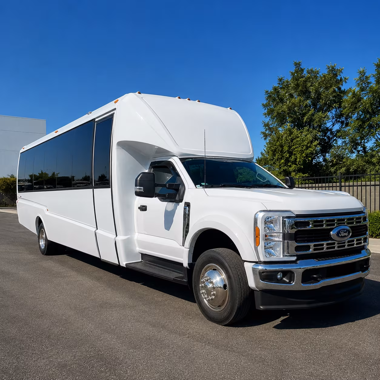 Jersey City School Event Transportation party bus exterior