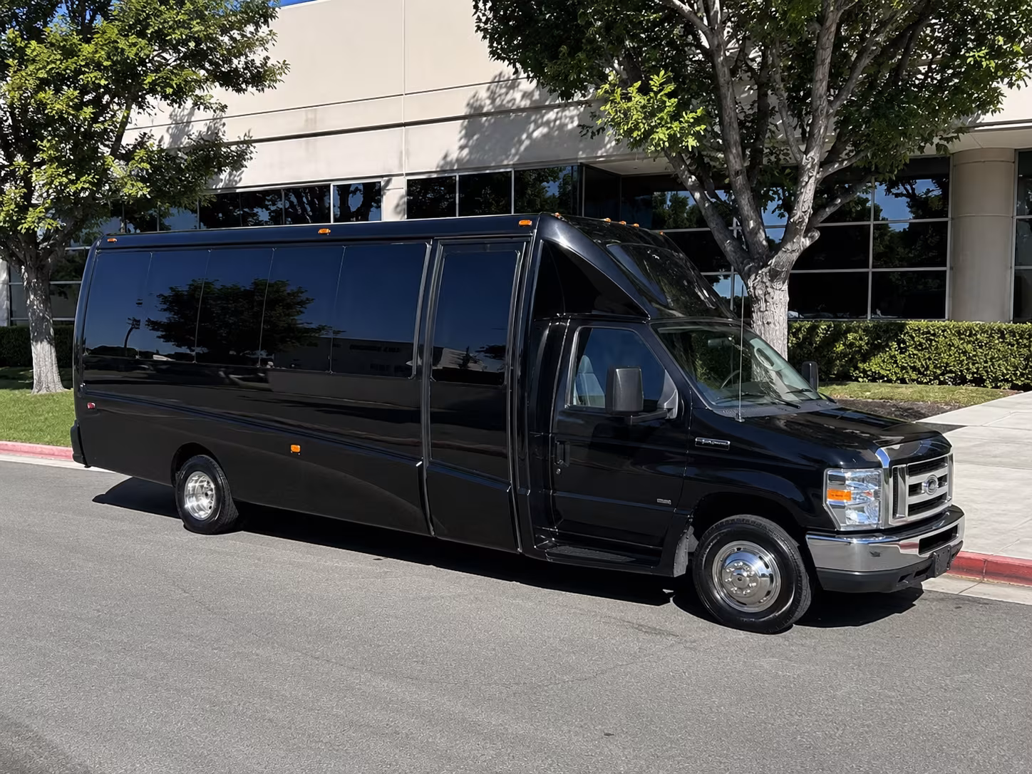 Jersey City Wedding Transportation party bus exterior